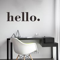 Casual Letter Pvc Wall Sticker main image 5