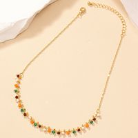 Retro Simple Style Round Alloy Plating Women's Necklace main image 5