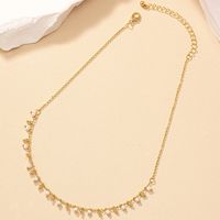 Commute Round Alloy Inlay Pearl Women's Necklace main image 5