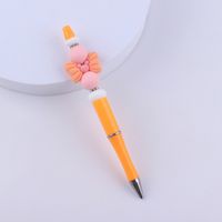 1 Piece Bow Knot Learning Plastic Silica Gel Cute Ballpoint Pen sku image 1