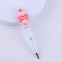 1 Piece Bow Knot Learning Plastic Silica Gel Cute Ballpoint Pen sku image 3