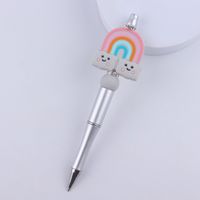 1 Piece Cartoon Rainbow Learning Plastic Cute Ballpoint Pen sku image 3