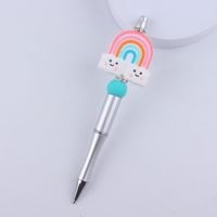 1 Piece Cartoon Rainbow Learning Plastic Cute Ballpoint Pen sku image 2