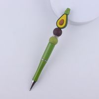 1 Piece Fruit Class Learning School Plastic Cute Gel Pen sku image 1
