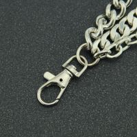 Hip-hop Punk Solid Color Alloy Men's Waist Chain main image 3