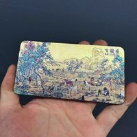 Qingming Riverside Karte Berühmte Malerei Kühlschrank Magneten Souvenir Geschenk sku image 6