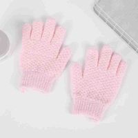Simple Style Solid Color Nylon Bath Gloves sku image 13