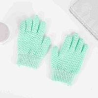 Simple Style Solid Color Nylon Bath Gloves sku image 14