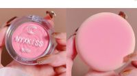 New Monochrome Matte Pink Orange Rouge Relief Blush Rose Cheese Mini Blusher Plate Repair Beauty Makeup sku image 1