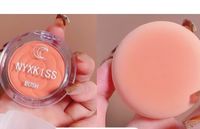 New Monochrome Matte Pink Orange Rouge Relief Blush Rose Cheese Mini Blusher Plate Repair Beauty Makeup sku image 4