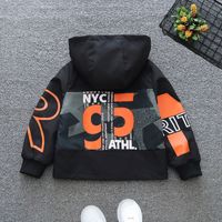 Casual Simple Style Letter Cotton Blend Boys Outerwear main image 2