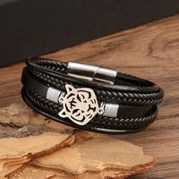 Vintage Style Tiger Stainless Steel Bangle main image 4