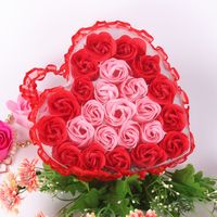 24 Savon Fleur Coffret Saint Valentin Simulation Rose Petit Cadeau sku image 9