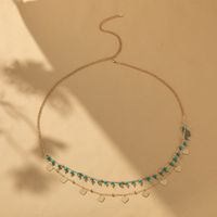 Sweet Simple Style Geometric Copper Plating Inlay Women's Waist Chain main image 8