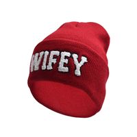 Women's Embroidery Sports Letter Embroidery Eaveless Wool Cap main image 5
