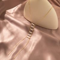 Wholesale Jewelry Casual Simple Style Solid Color Imitation Pearl Copper Pearl Plating Necklace main image 5