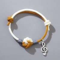 Casual Solid Color Color Block Rope Men's Wristband Bracelets main image 4