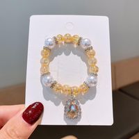 Prinzessin Süß Wassertropfen Künstlicher Kristall Kinder Armbänder Halskette sku image 2