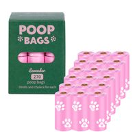 Kreuzen-grenze Lager Großhandel 1,5 Seide Pet Abfall Taschen Boxed Poop Taschen Epi Biologisch Abbaubar Poop Pickup Taschen sku image 9