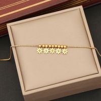 Wholesale Retro Commute Butterfly Stainless Steel Plating 18K Gold Plated Pendant Necklace main image 2