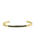 Simple Style Solid Color Copper Enamel Plating 18k Gold Plated Cuff Bracelets sku image 5