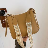 Women's All Seasons Pu Leather Solid Color Elegant Classic Style Square Zipper Shoulder Bag main image 2