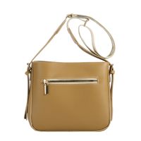 Women's All Seasons Pu Leather Solid Color Elegant Classic Style Square Zipper Shoulder Bag sku image 1