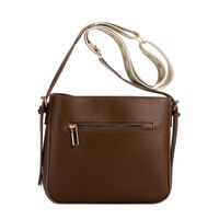 Women's All Seasons Pu Leather Solid Color Elegant Classic Style Square Zipper Shoulder Bag sku image 2