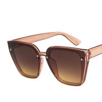 Fashion Geometric Uv Protection Cat Eye Full Frame Men's Sunglasses sku image 2