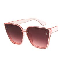 Fashion Geometric Uv Protection Cat Eye Full Frame Men's Sunglasses sku image 3