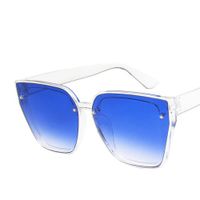 Fashion Geometric Uv Protection Cat Eye Full Frame Men's Sunglasses sku image 1
