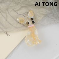 Cute Dog Acetic Acid Sheets Hair Clip sku image 8
