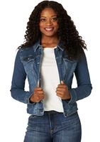 Women's Casual Solid Color Single Breasted Coat Denim Jacket main image 3