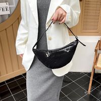 Women's Elegant Streetwear Solid Color Pu Leather Waist Bags main image 4