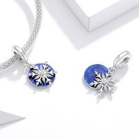 Casual Shiny Round Sterling Silver Inlay Zircon Jewelry Accessories main image 6