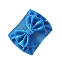 Einfacher Stil Einfarbig Bogenknoten Tuch Haarband main image 5
