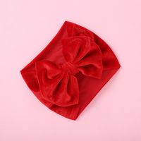 Einfacher Stil Einfarbig Bogenknoten Tuch Haarband sku image 6