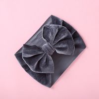 Simple Style Solid Color Bow Knot Cloth Hair Band sku image 17