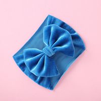 Einfacher Stil Einfarbig Bogenknoten Tuch Haarband sku image 13