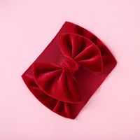 Einfacher Stil Einfarbig Bogenknoten Tuch Haarband sku image 8
