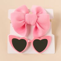 Basic Classic Style Bow Knot Cloth Hair Clip sku image 5