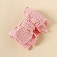 Simple Style Solid Color Bow Knot Yarn Hair Band sku image 6