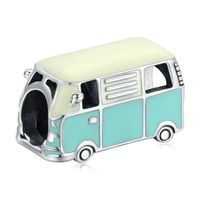 Casual Cute Bus Sterling Silver Jewelry Accessories sku image 1