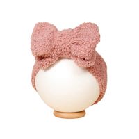 Simple Style Solid Color Bow Knot Yarn Hair Band main image 5