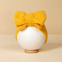 Simple Style Solid Color Bow Knot Yarn Hair Band sku image 6