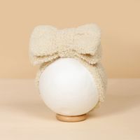 Simple Style Solid Color Bow Knot Yarn Hair Band sku image 3