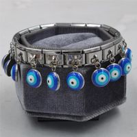 Casual Devil's Eye Stainless Steel Pleated Women's Jewelry Accessories sku image 12
