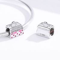 Casual Cute Bag Sterling Silver Inlay Zircon Jewelry Accessories main image 3