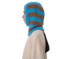 Women's Casual Stripe Eaveless Wool Cap main image 3