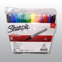 1 Set Color Block Class Pvc Simple Style Marker Pen sku image 2